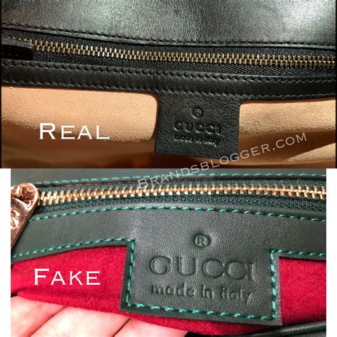 how to tell if gucci bag is real or fake|counterfeit gucci bag.